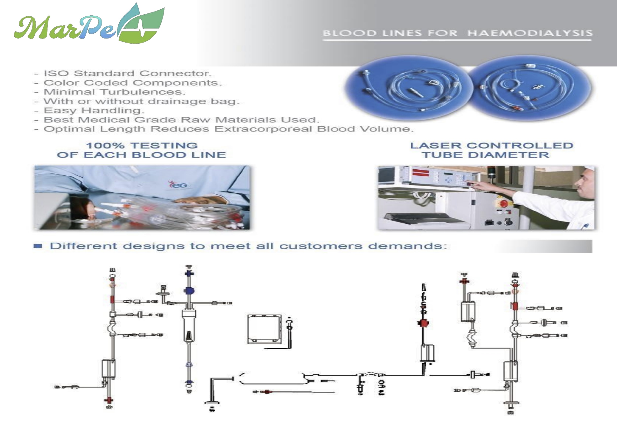 Blood Lines For Haemodialysis